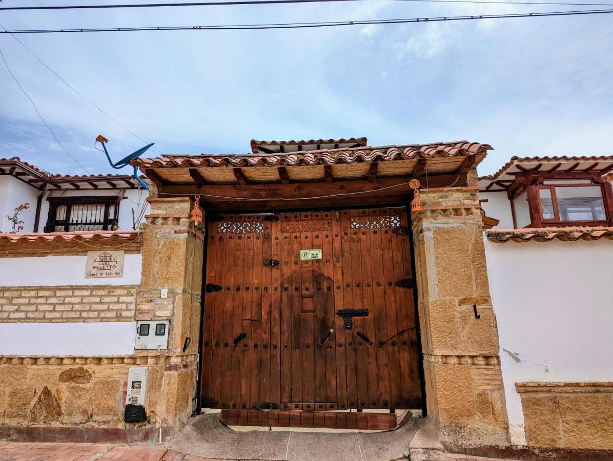 Casa De Huespedes Faletto Villa de Leyva Bagian luar foto